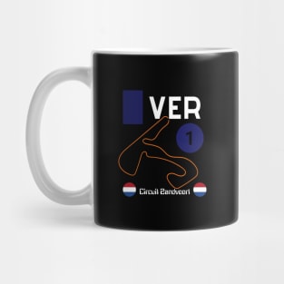 Max Verstappen, Circuit Zandvoort, DUTCH GRAND PRIX, formula 1 Mug